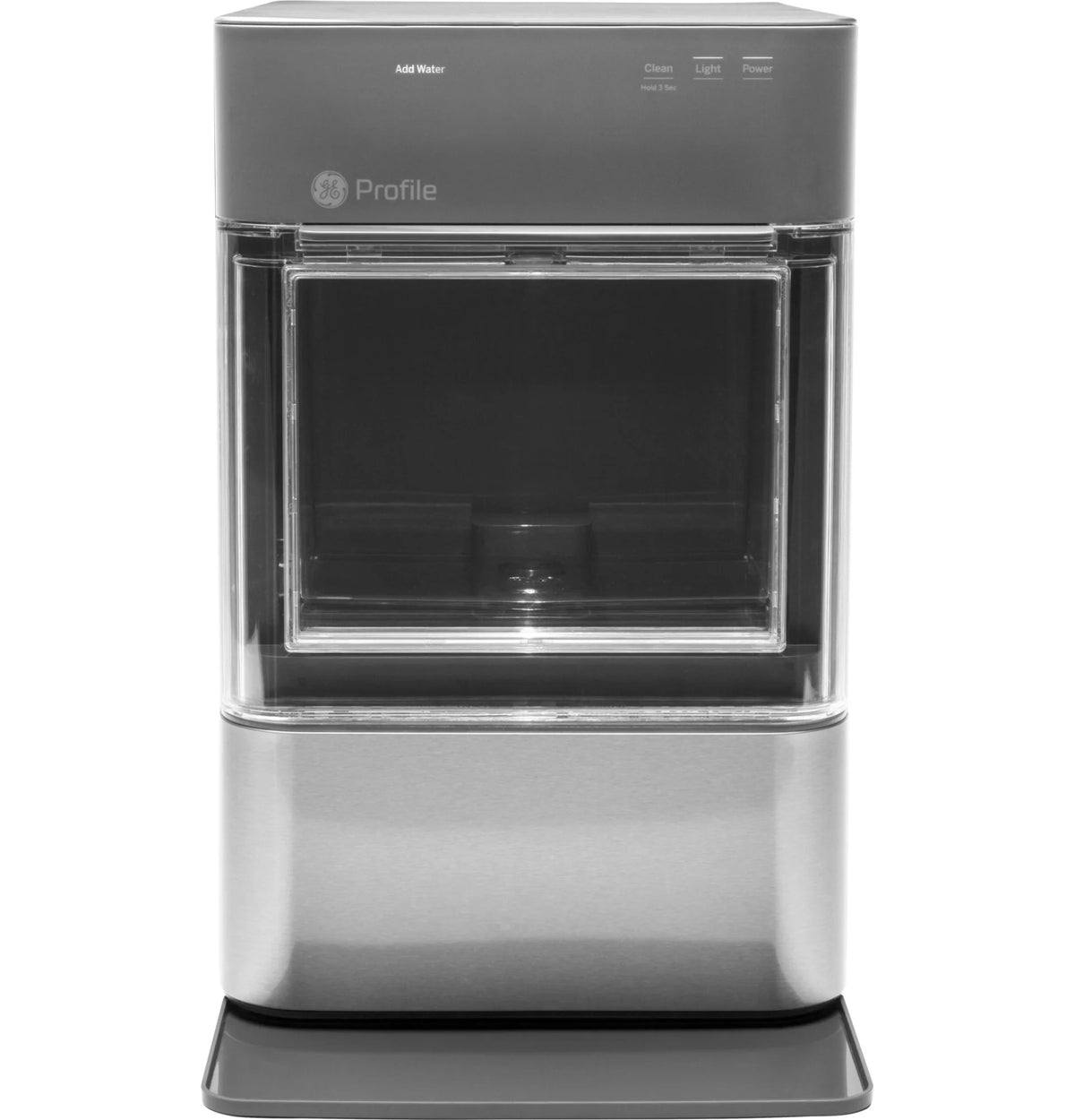Black Stainless Countertop Nugget Ice Maker R516