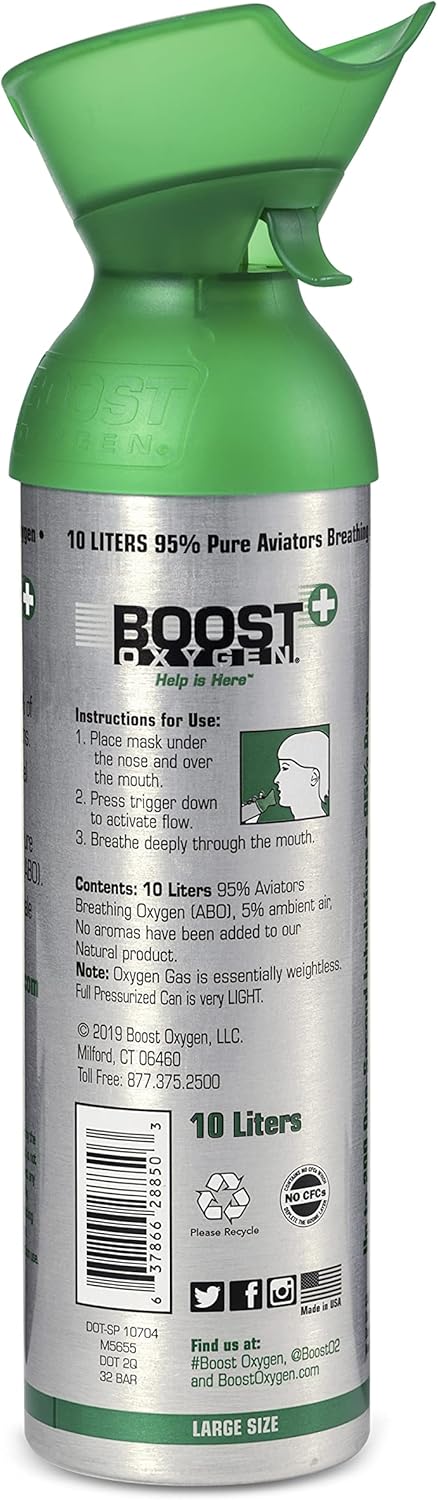 Natural Oxygen Canister Bottle N395557
