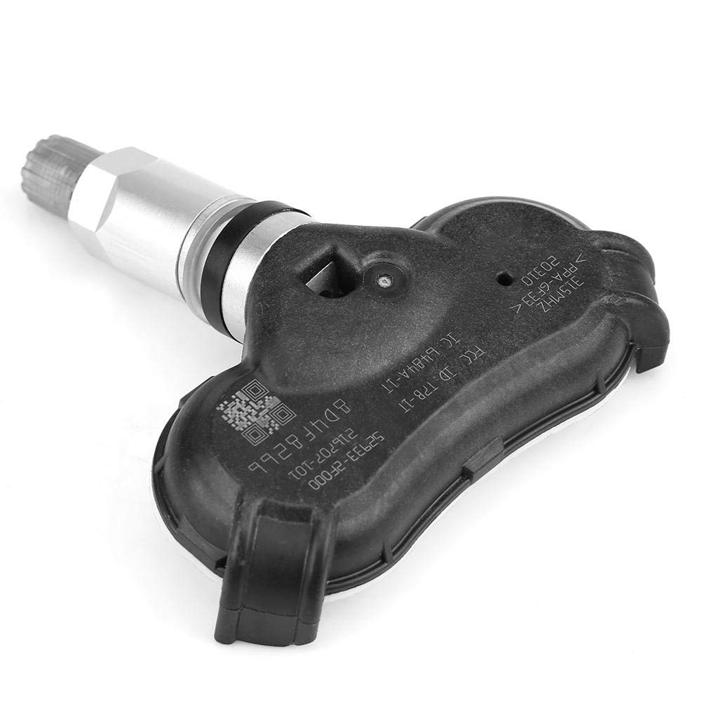 4pcs Car TPMS Tire Pressure Sensor Black Silver O976392