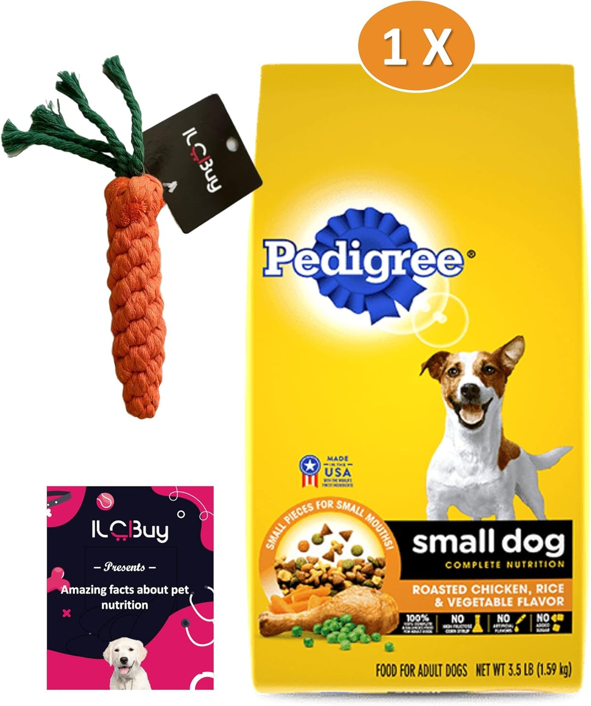 Small Dog Dry Food Bundle 3.5 LB L47294