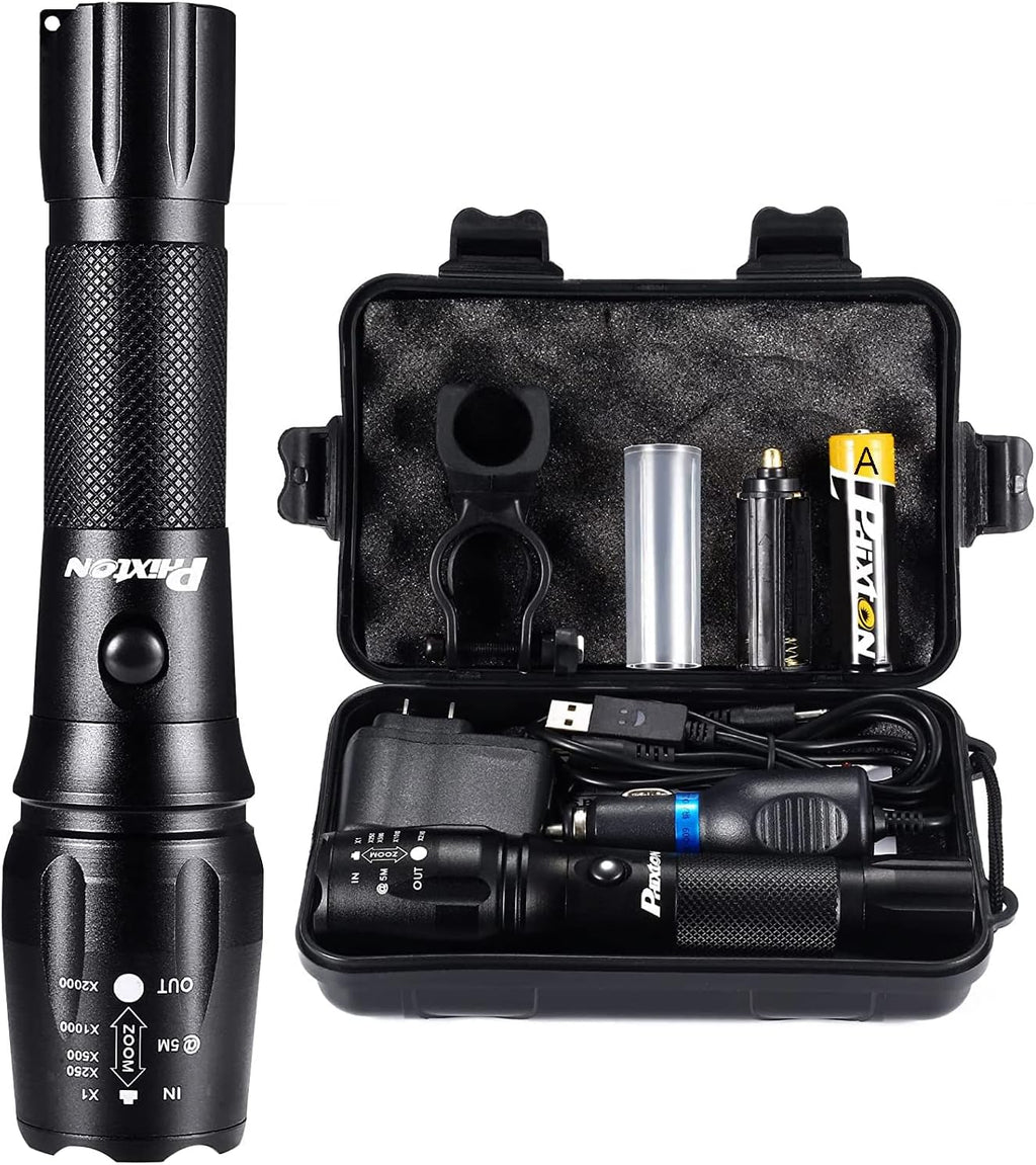 Rechargeable 5000 lumen LED Tactical Flashlight D263
