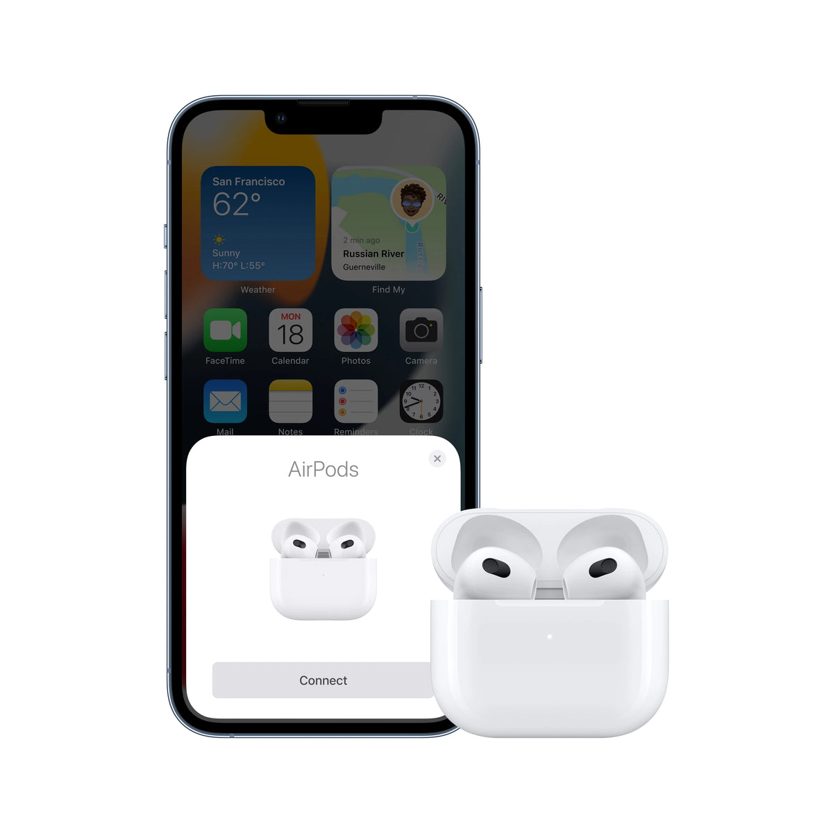 AirPods (3rd generation) with Lightning Charging Case M334