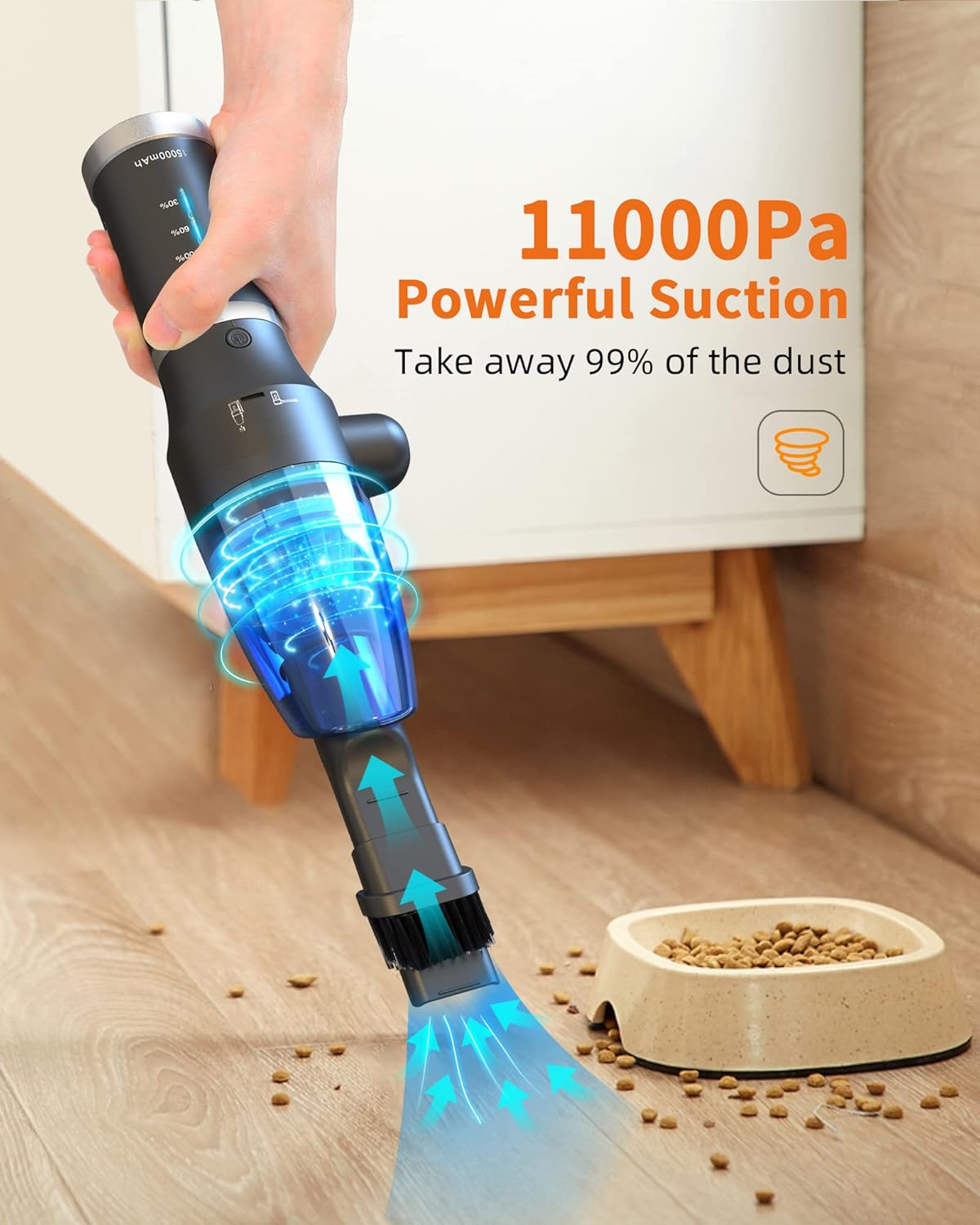 15000mAh Cordless Air Duster & Vacuum 2 in 1 J790