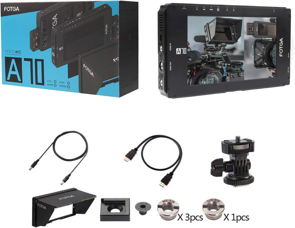 7 Inch Full HD Touch Screen IPS On-Camera Field Monitor Q408