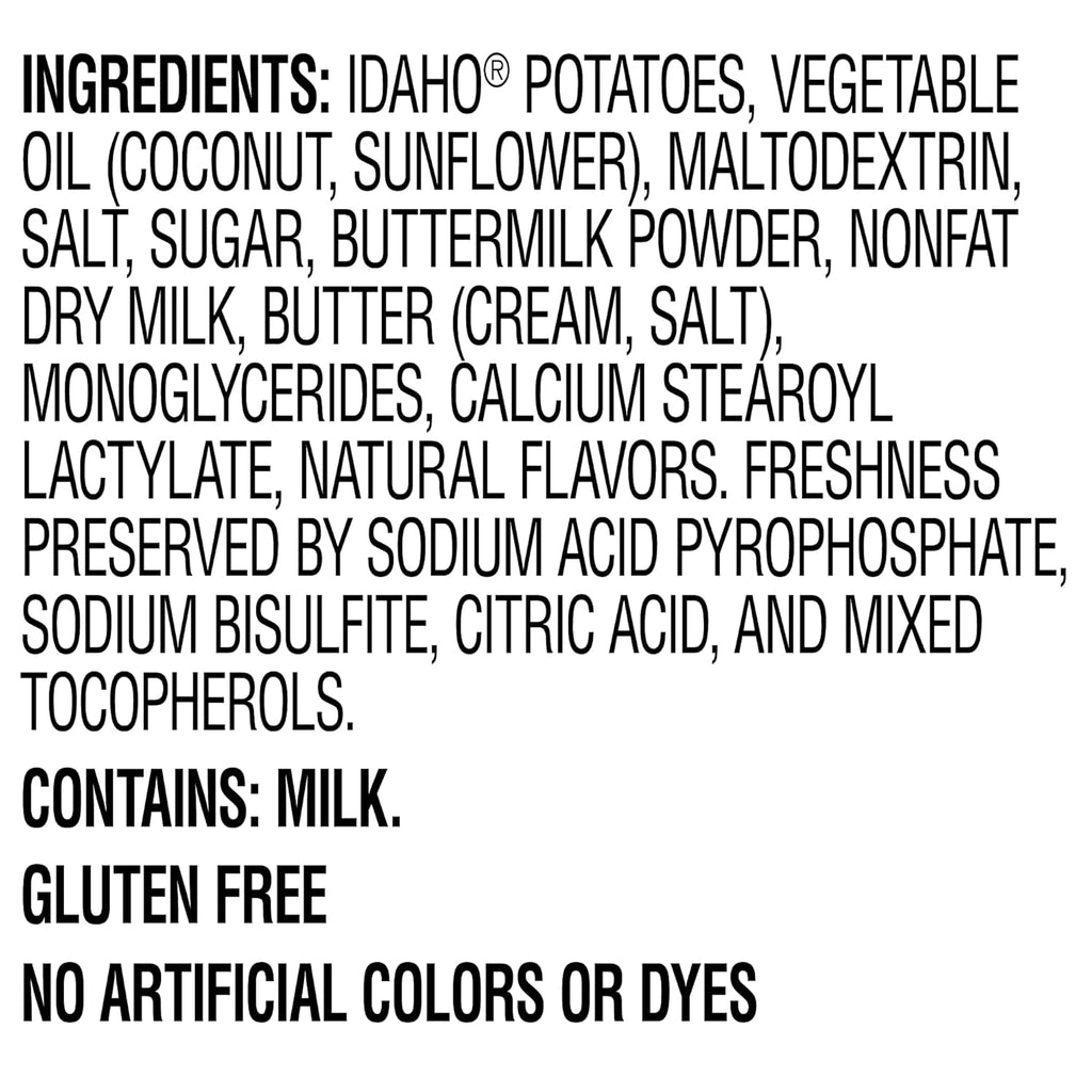 Buttery Homestyle Mashed Potatoes, 1.5 oz H33142