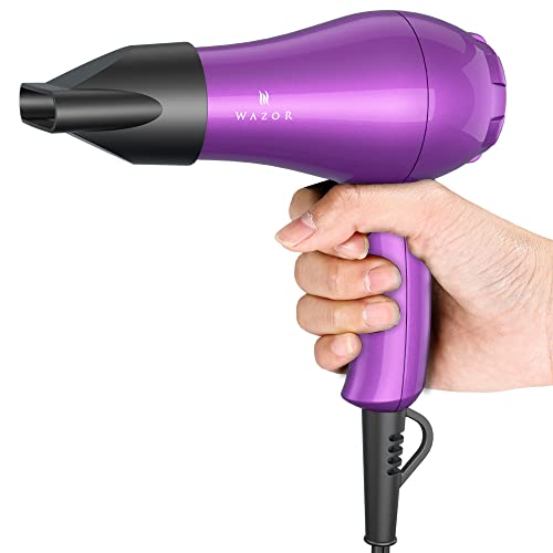 Compact 1000W Blow Dryer with Concentrator, Purple V398930