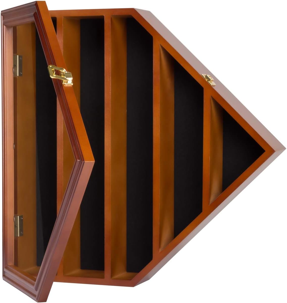 Baseball Display Case Cabinet Wall Rack C255