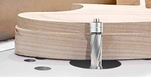Solid Carbide Spiral 1/2 Dia x 1/2 Shank Router Bit N75161