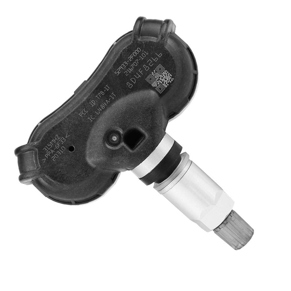 4pcs Car TPMS Tire Pressure Sensor Black Silver O976392
