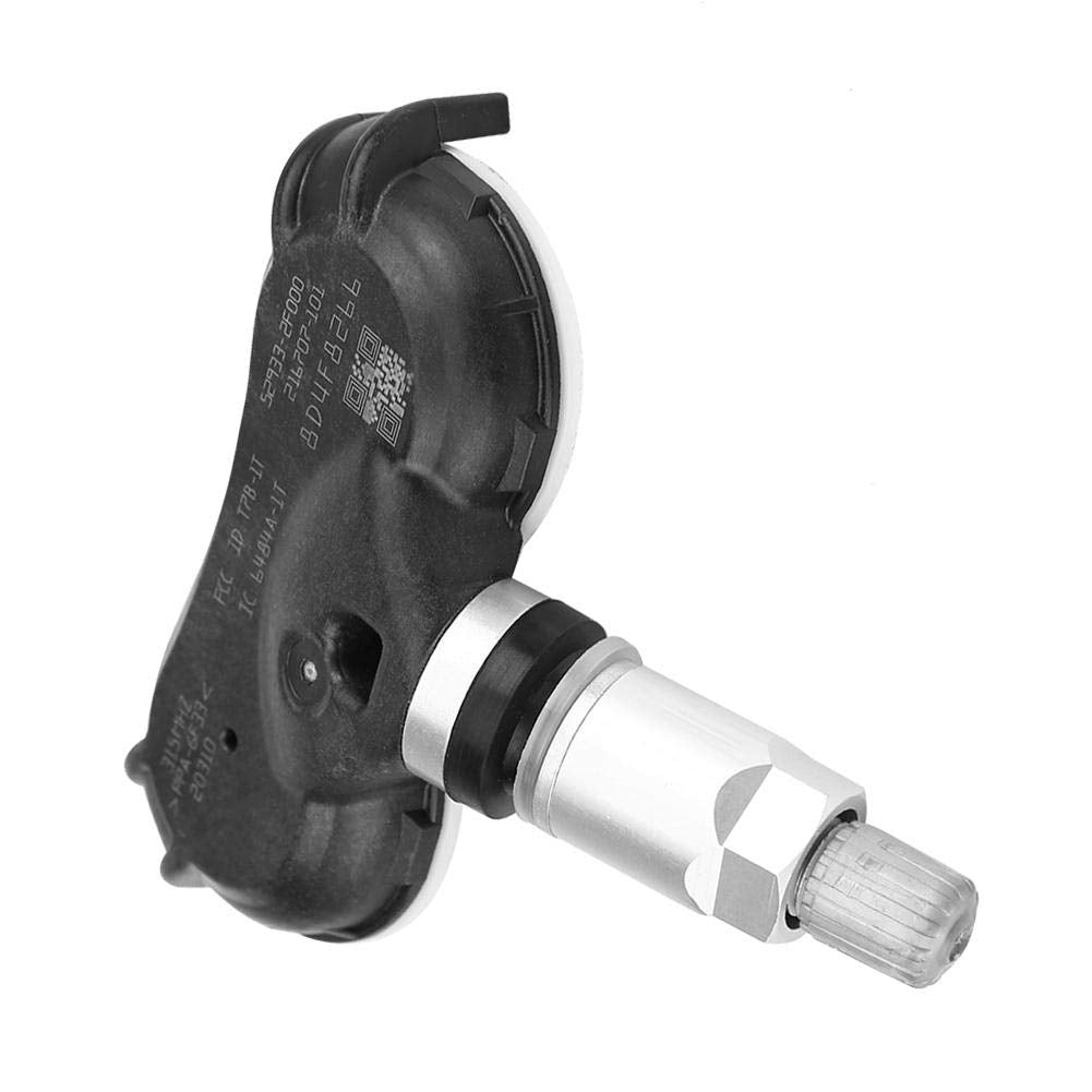 4pcs Car TPMS Tire Pressure Sensor Black Silver O976392