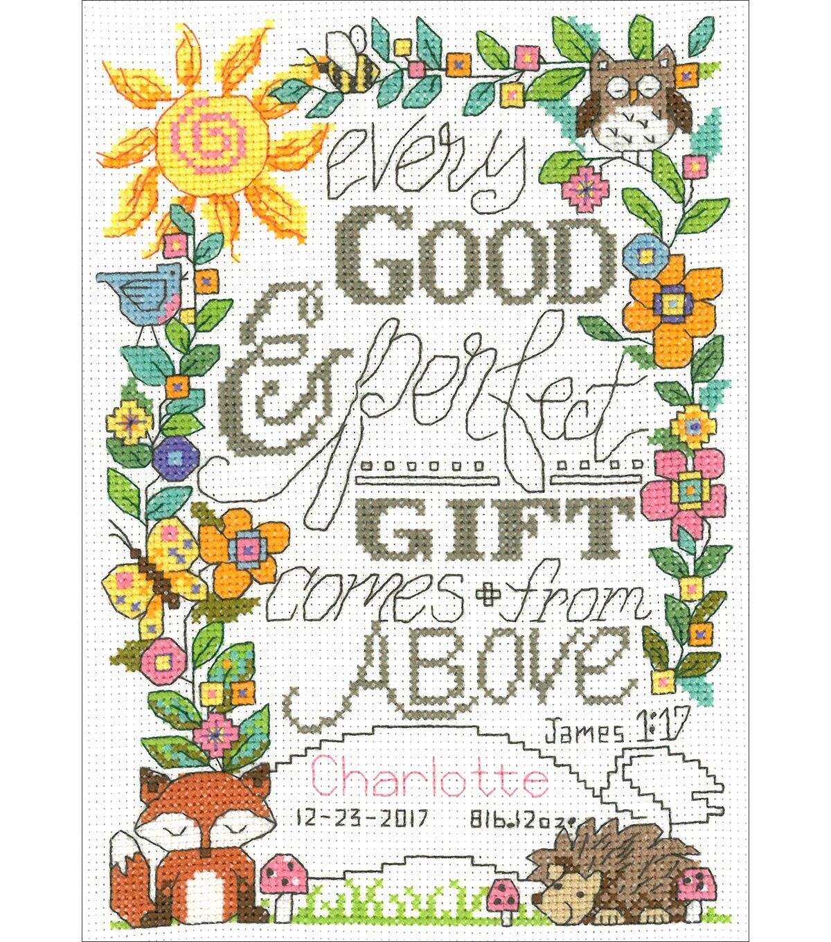 6 x 9 Counted Cross Stitch Kit V9848