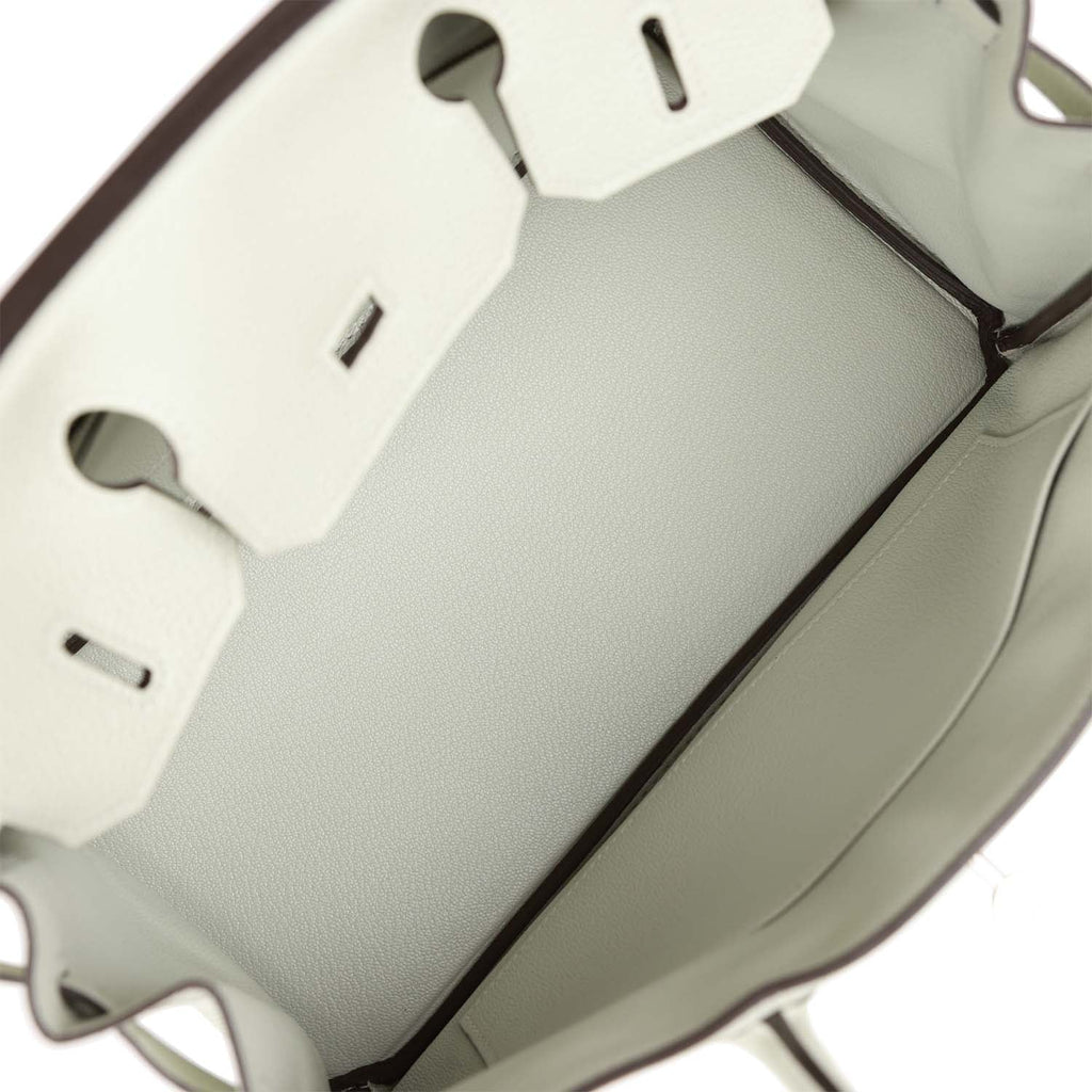 Birkin 30 Gris Neve Togo Palladium Hardware O894