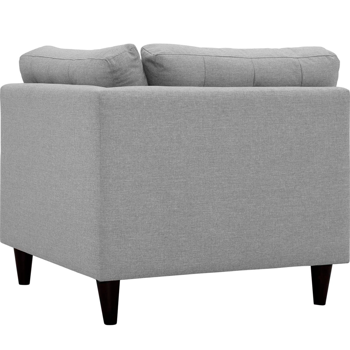 Grey Fabric Corner Sofa Chair H4083