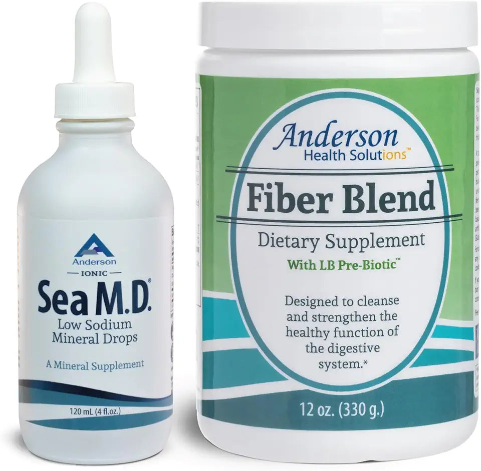 Trace Minerals Drops & Fiber Blend N89358