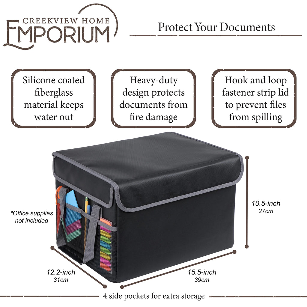 File Organizer Security Safe Lock Box N5859