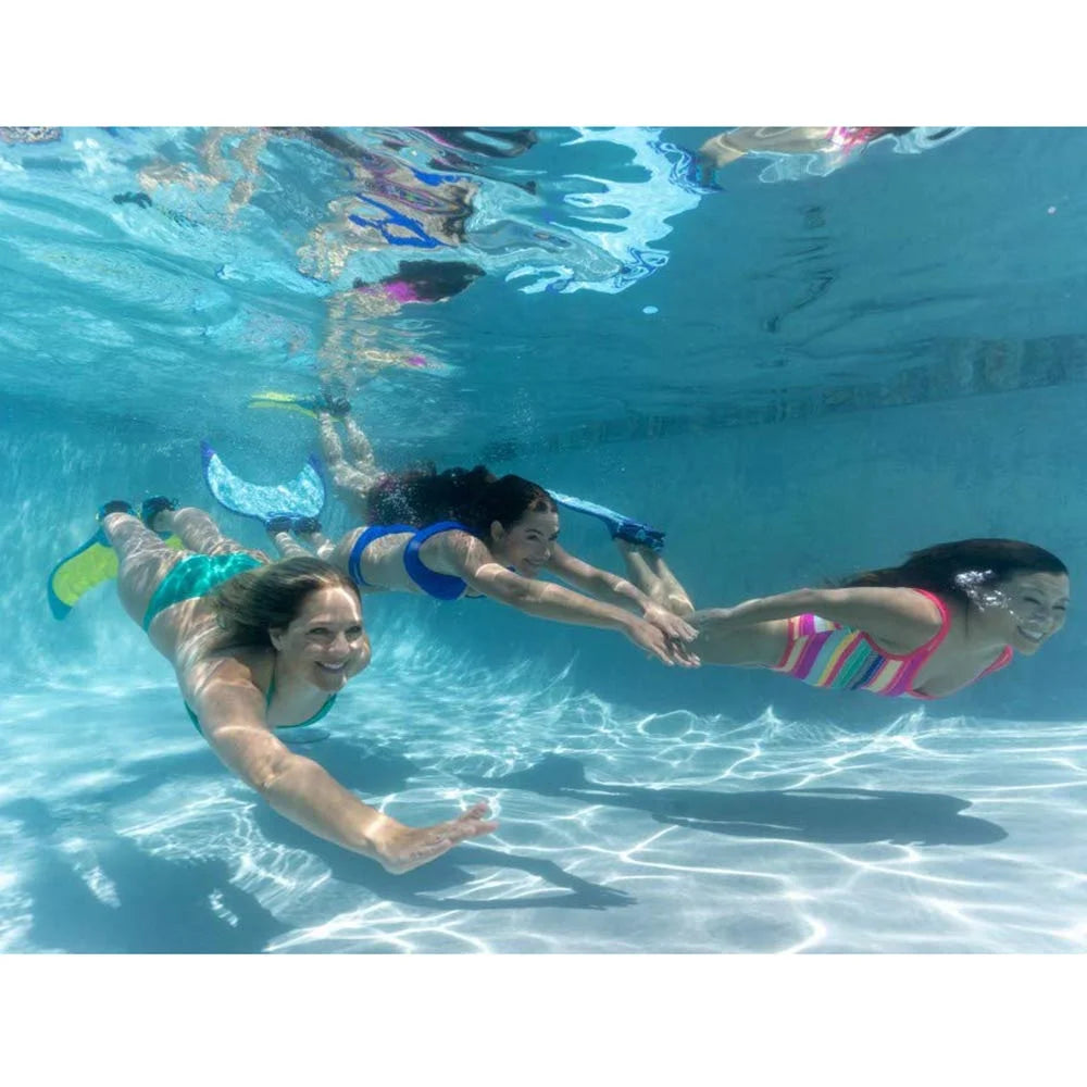 Purple Adult Sized Mermaid Mono Fin Swimming Pool Gear L9544