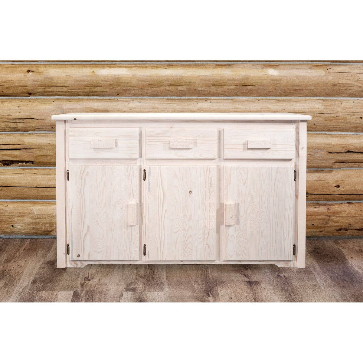 Natural Wood Sideboard Y528979