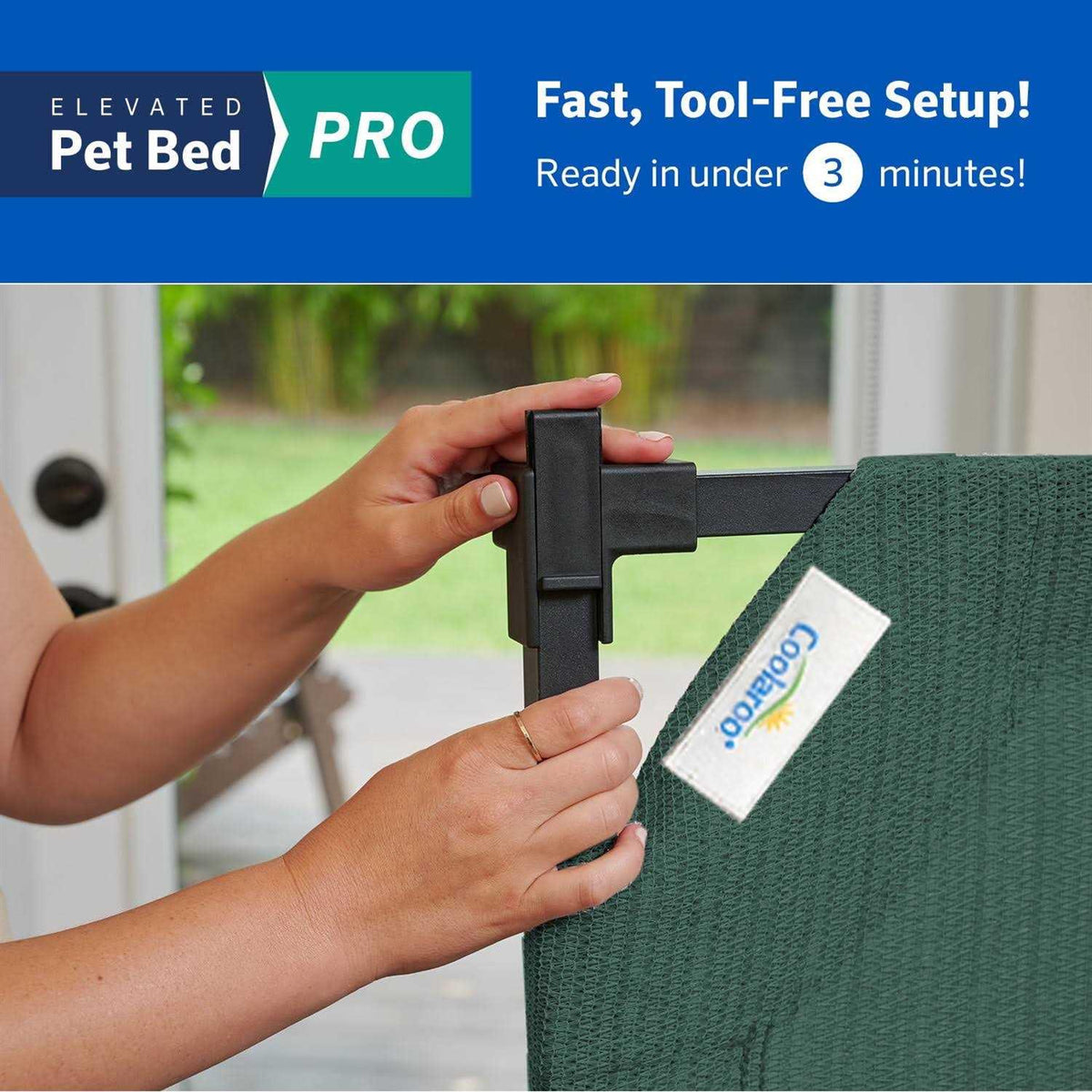 Elevated Pet Bed R960589