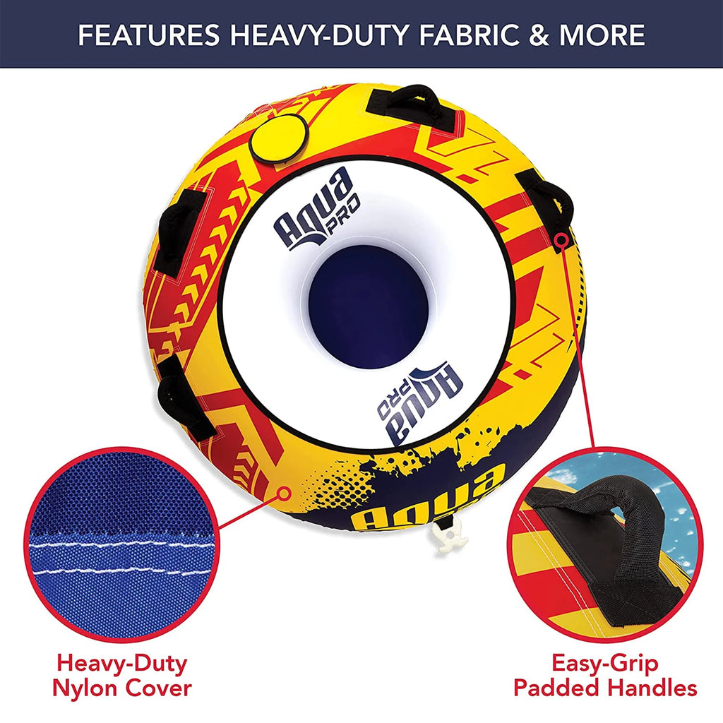 Heavy Duty Nylon Deck Style Towable 1 Person Rider J892913