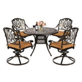 5-Piece Cast Aluminum Patio Dining Set I967329