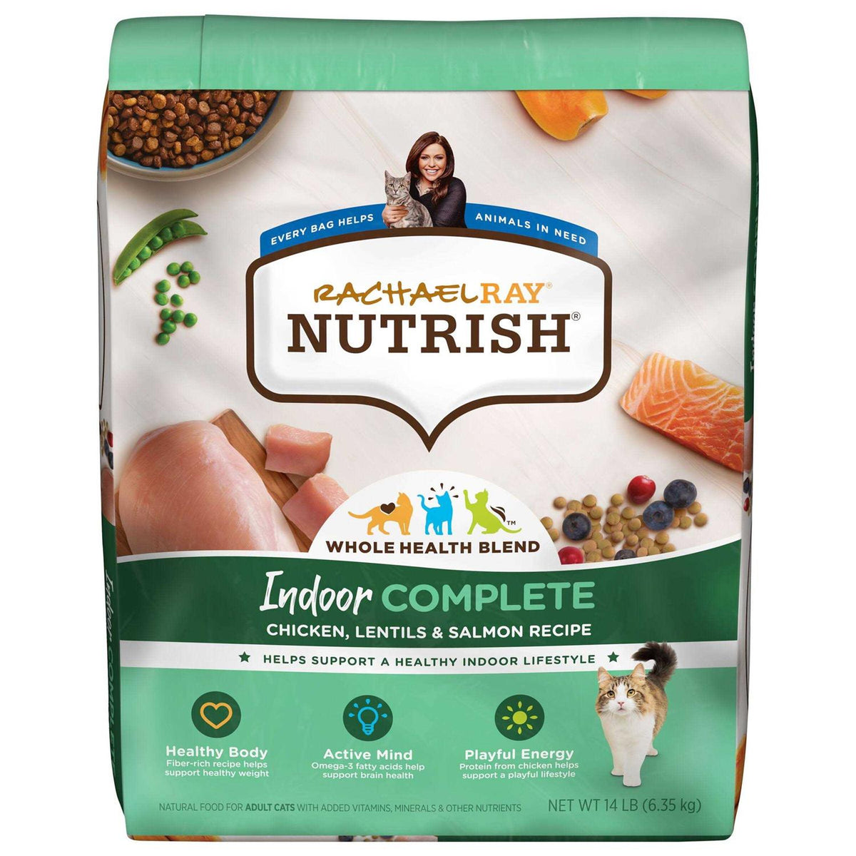 Chicken with Lentils & Salmon Dry Cat Food U822022