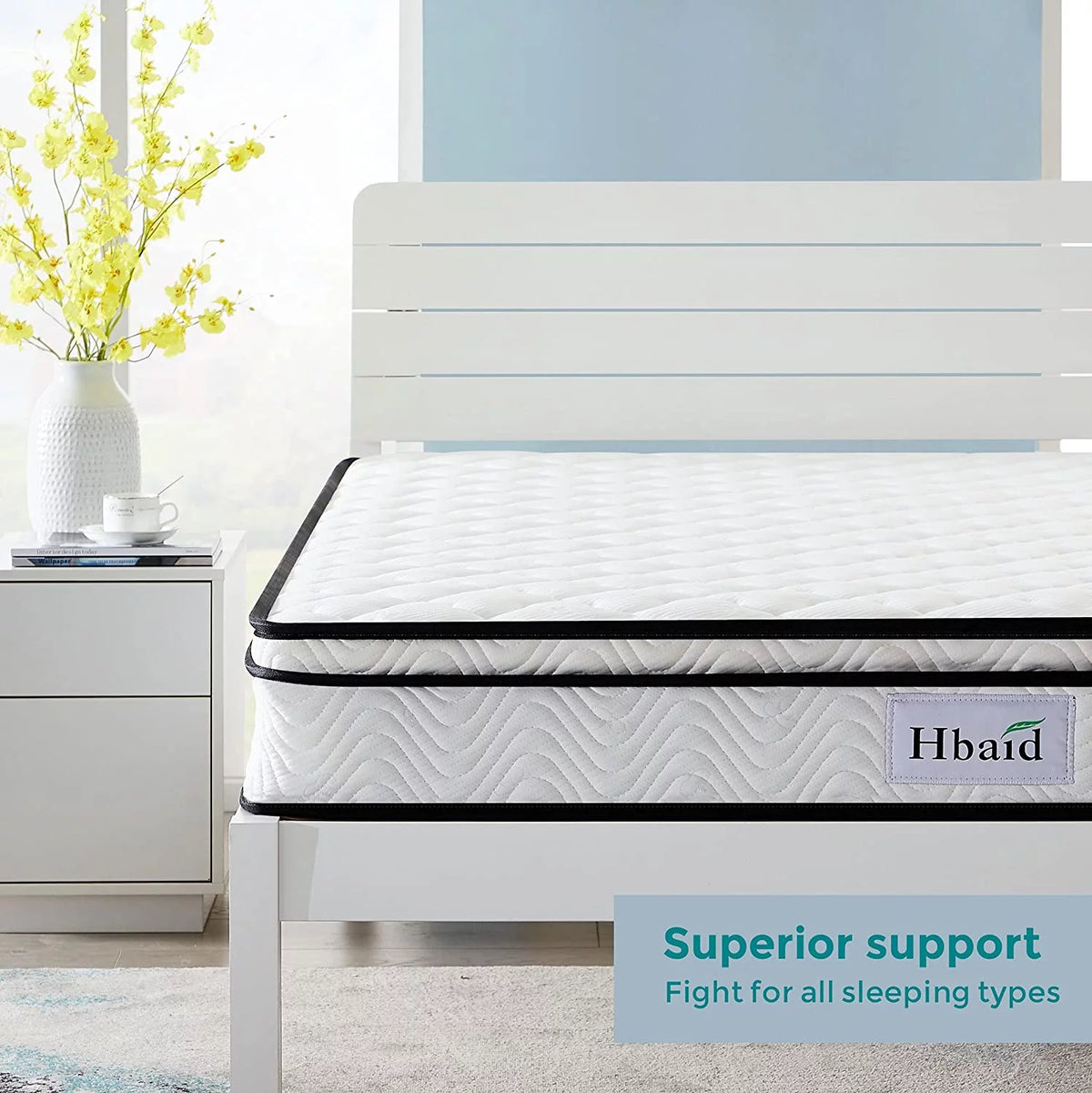 8 Foam and Innerspring Hybrid Mattress Twin S415725