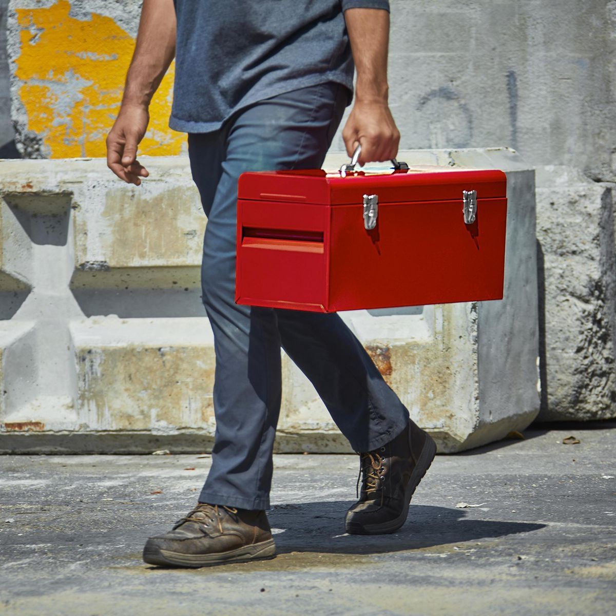 21 in. Steel Toolbox M2982