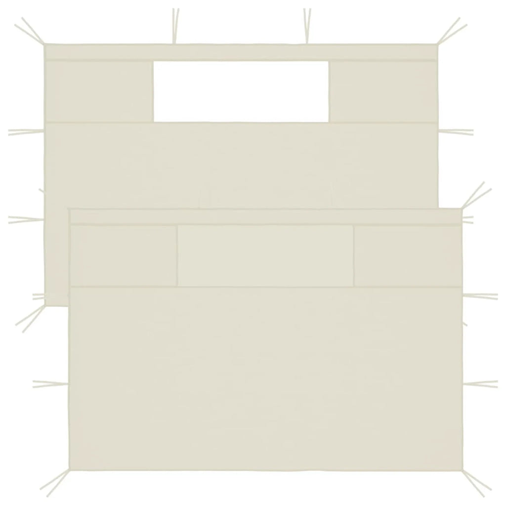 Gazebo Sidewalls with Windows 2 pcs F95080
