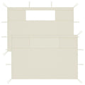Gazebo Sidewalls with Windows 2 pcs F95080