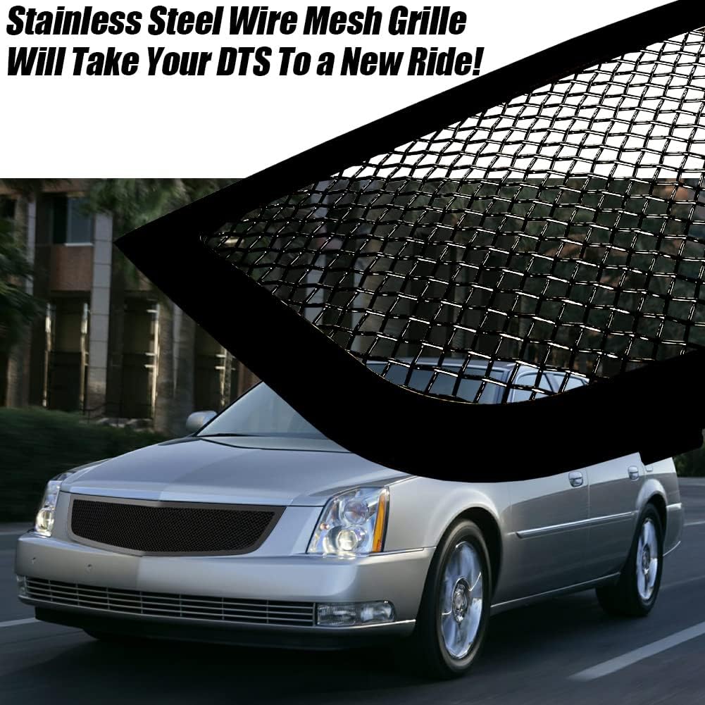 Stainless Steel Black Mesh Grille Insert V683