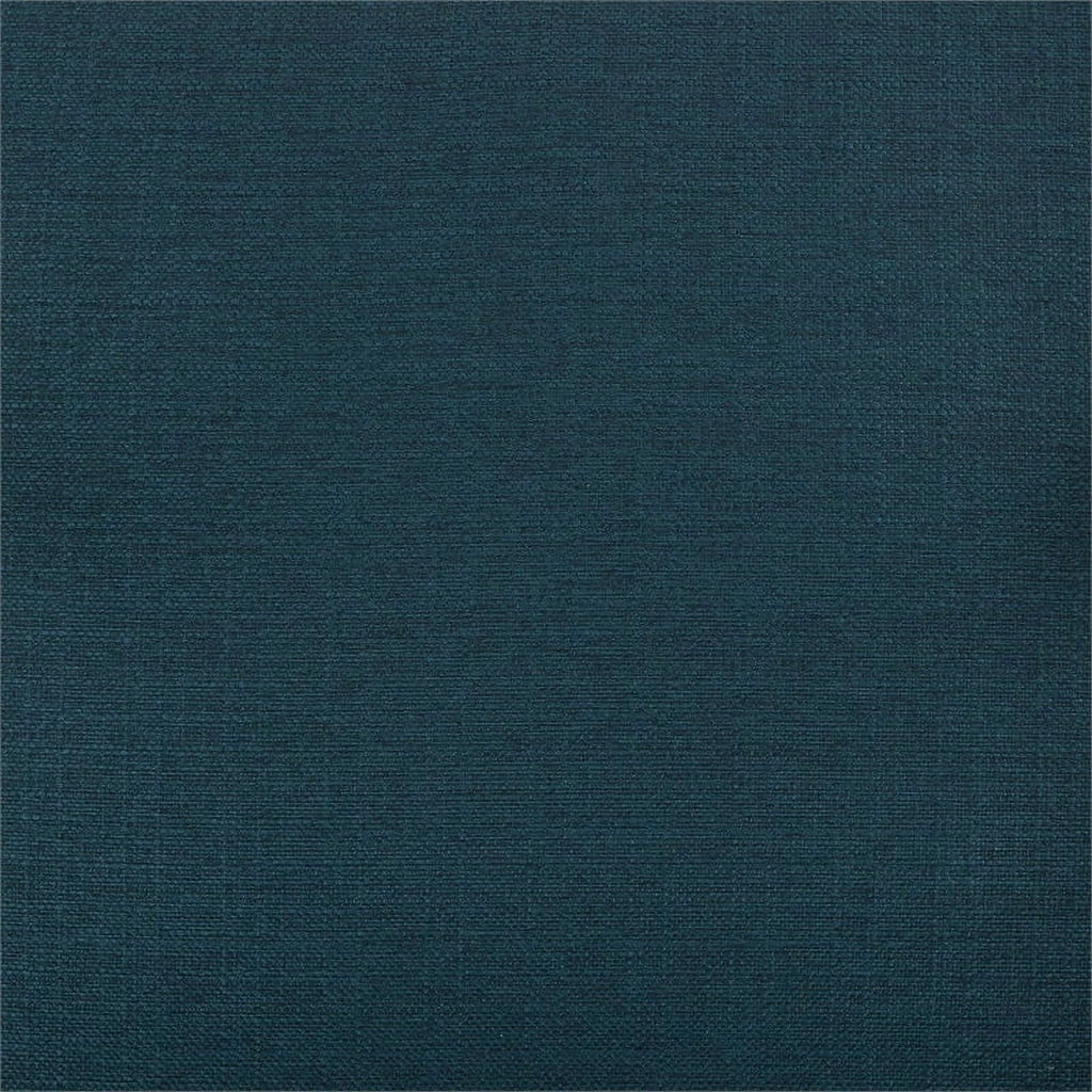 Square Storage Ottoman in Azure Blue Fabric T1443