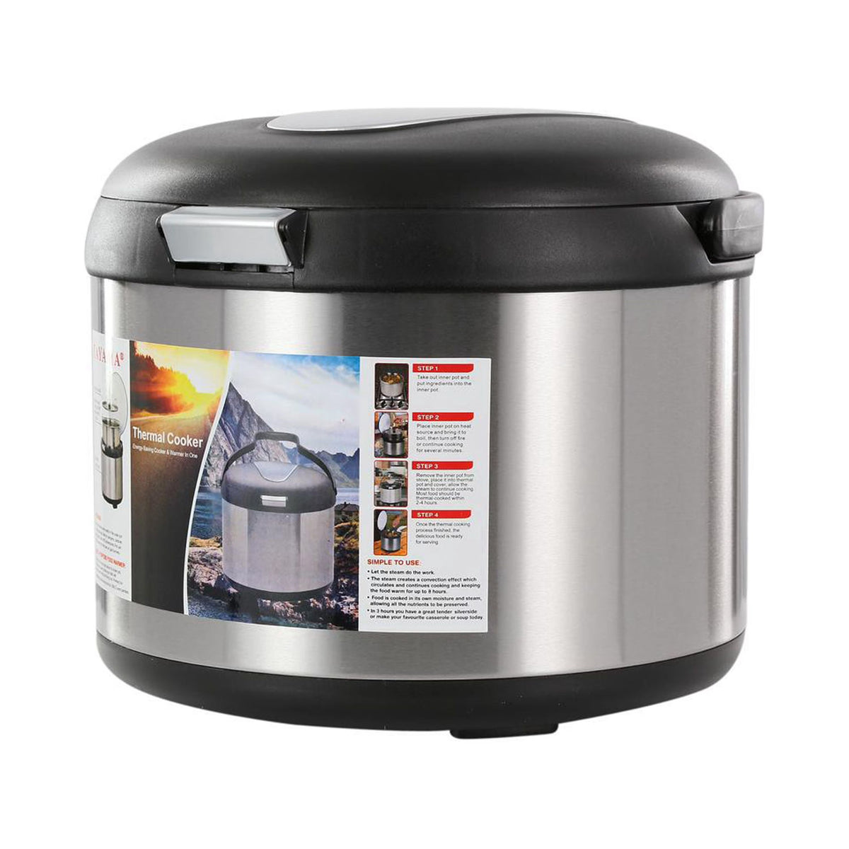 5 Qt. Stainless Steel Thermal Cooker Q507536