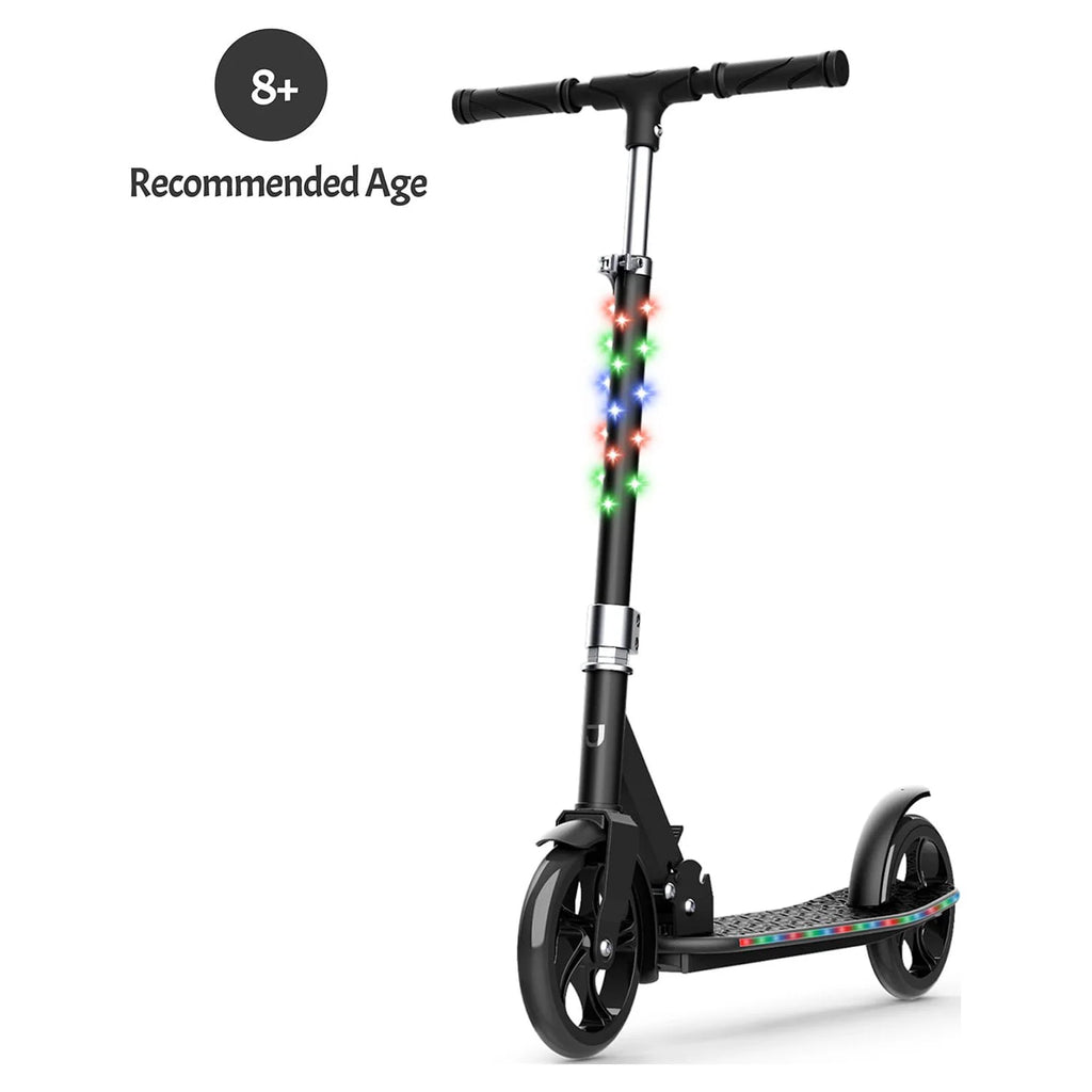 Black 2-Wheel Kick Scooter J4636