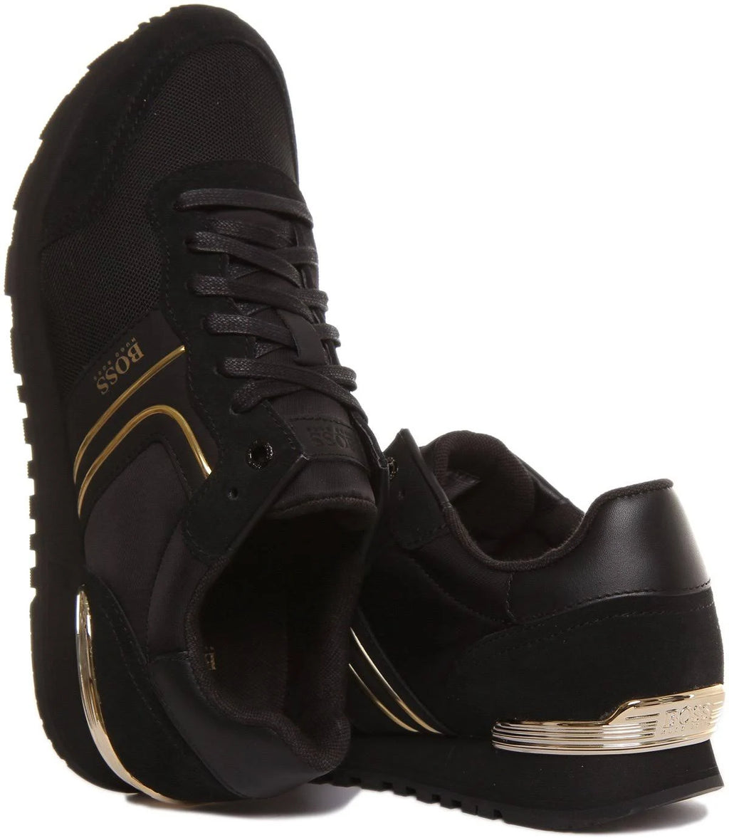 Black Parkour Runn Trainers X638941