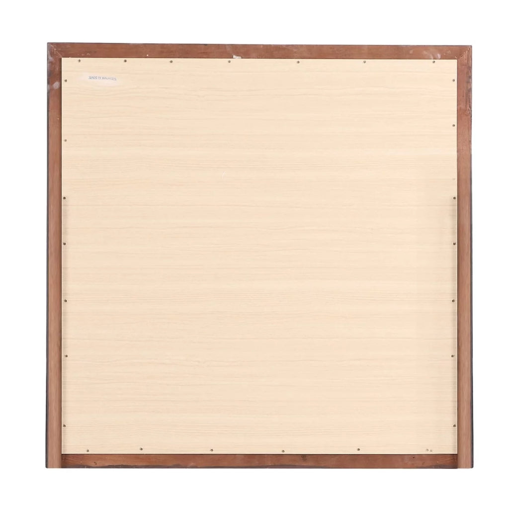 38 in. Square Wood Framed Dresser Mirror T88666