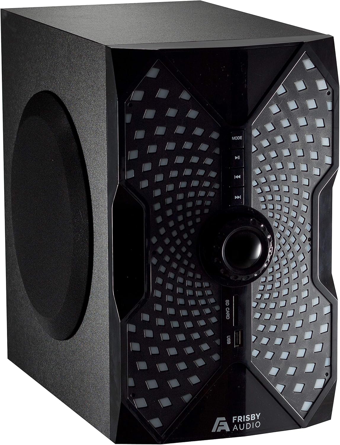 125 Watt 5.1 Surround Sound Speaker System with Subwoofer, Bluetooth, Digital Optical Input – Black D61841