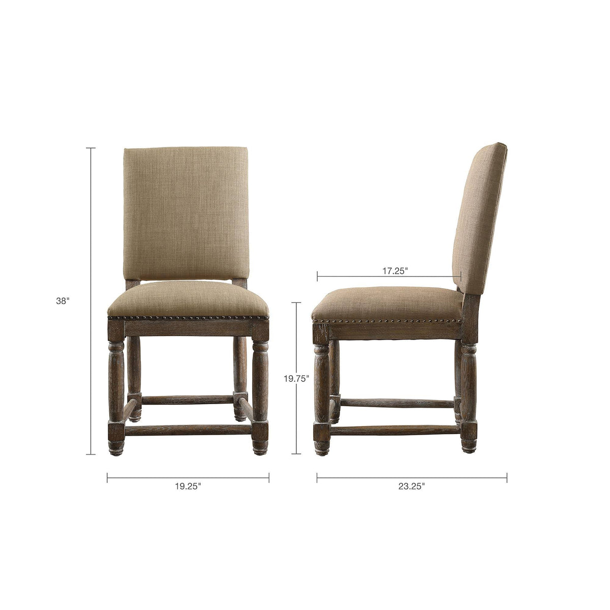 Sand Dining Chair, Set of 2 X9305
