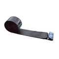 4" x 40' Winch Tie Down Strap with Flat Hook, 5400 lbs Black W247