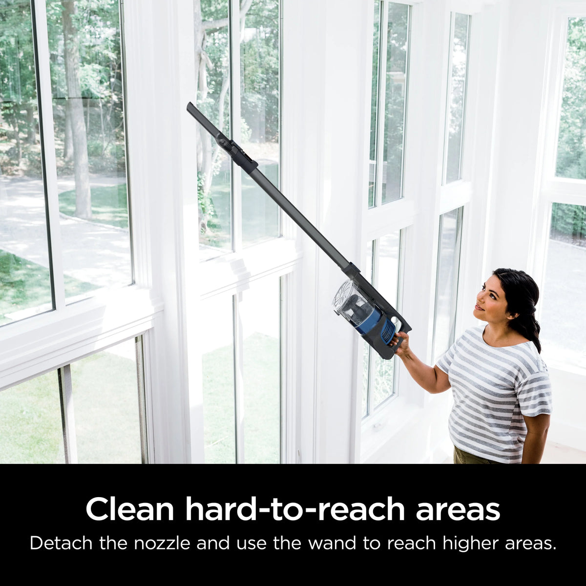 Cordless Stick Vacuum with Powerfins Brushroll M42108