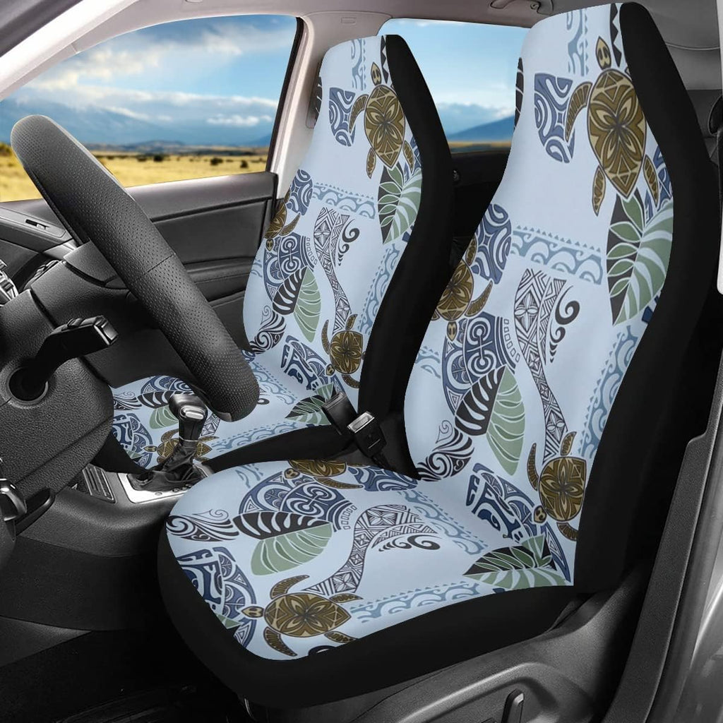 Leopard Print Car Seat Covers, Pack of 2 E7560