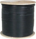Green Shielded 23AWG Solid Bare Copper PVC 1000ft Bulk Ethernet Cable J588513