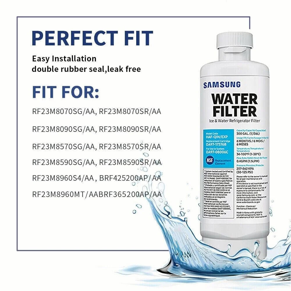 4-Pack Refrigerator Water Filter W334