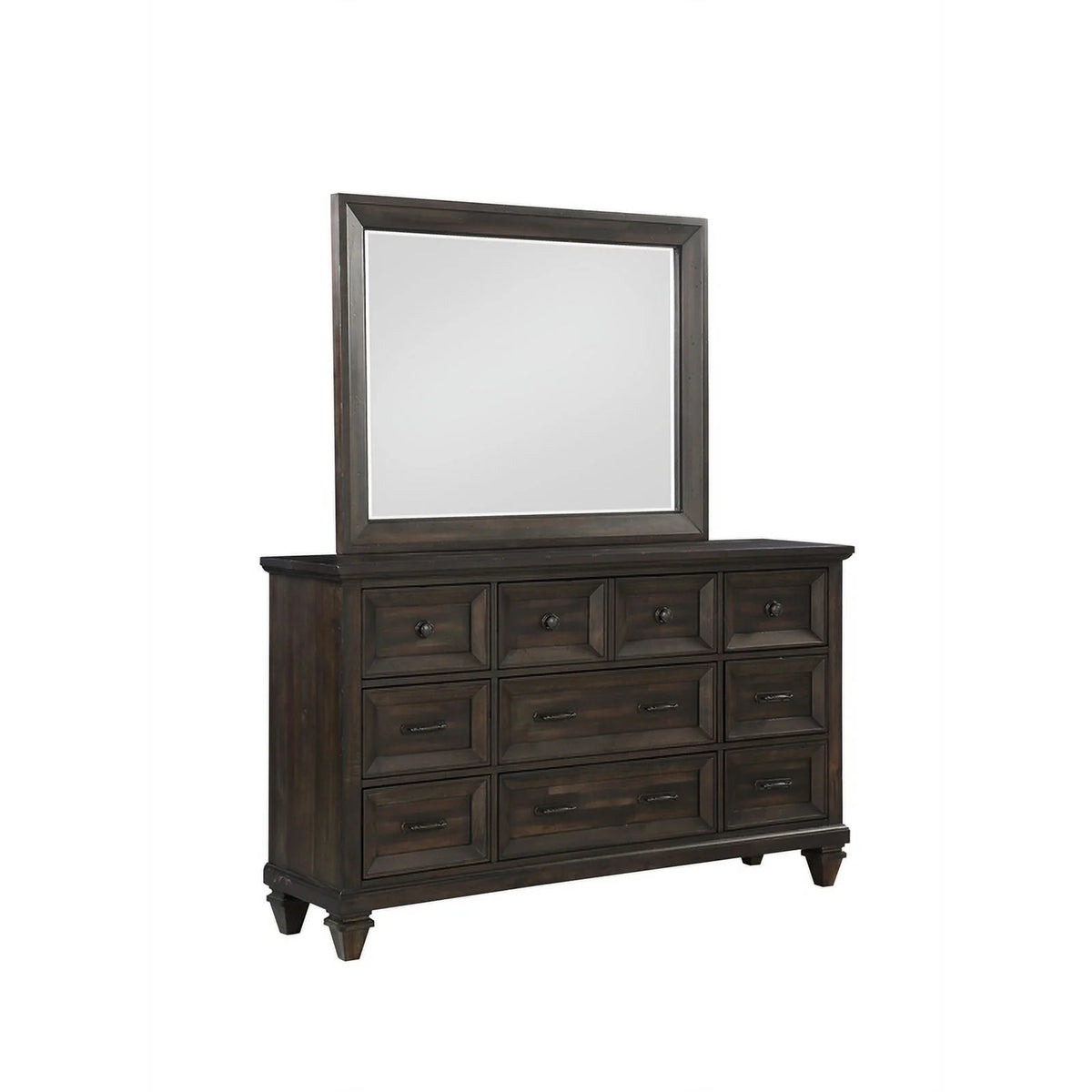 5-Piece Wood California King Bedroom Set D1684