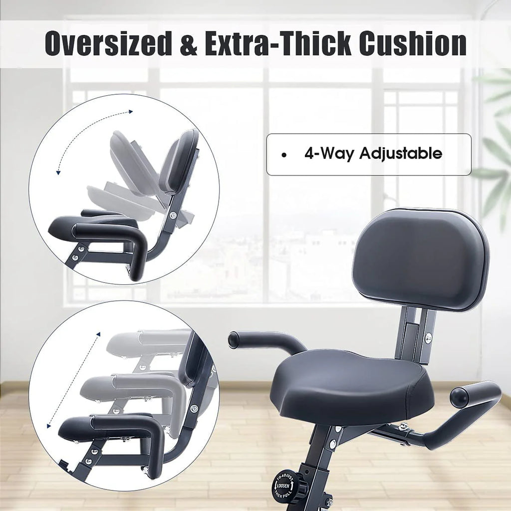 Folding 3-in-1 Recumbent Exercise Bike W630084