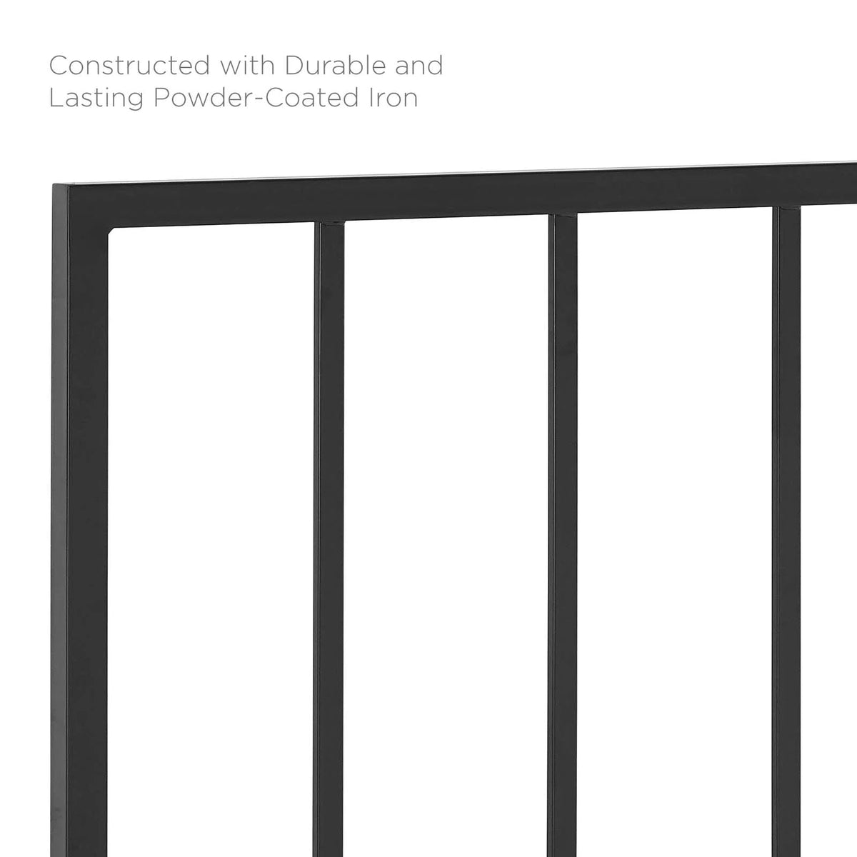 Black Full Metal Headboard I77719