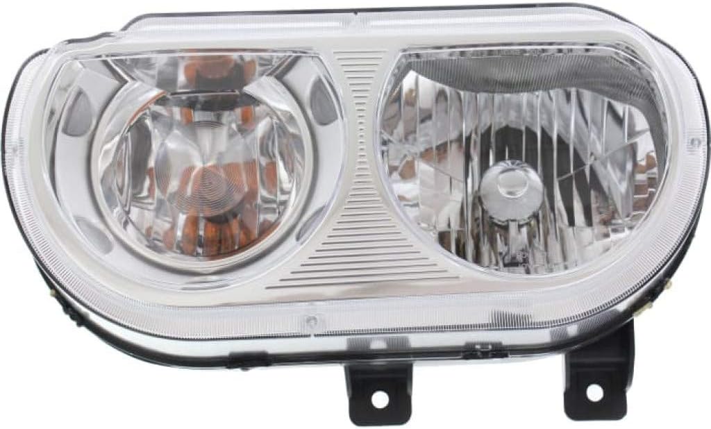 Dodge Challenger Headlight Assembly 2008-2014 Driver Side Halogen X818