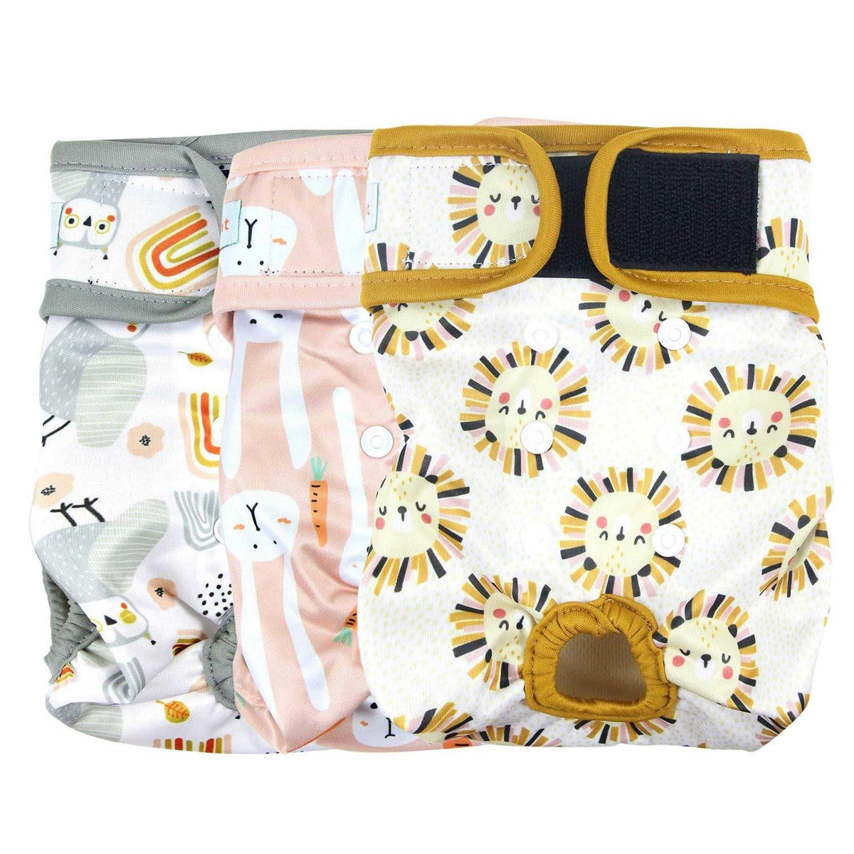 Washable No Leak Reusable Female Dog Diapers G24059