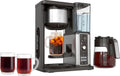 Black 12-cup Drip Coffee Maker with Single Serve Brewing Y970643
