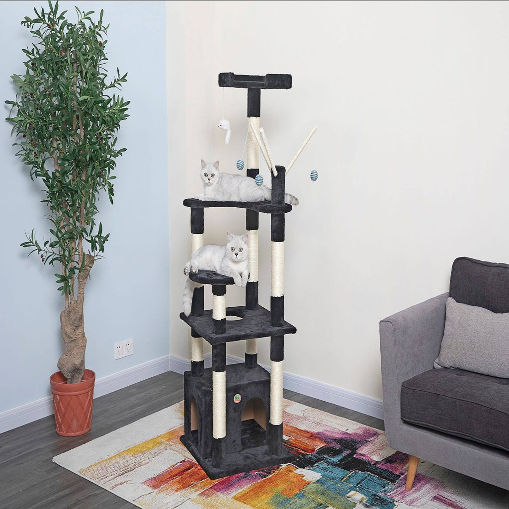 Black Cat Tree I5069