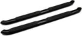 Black Oval Bent End Side Step Bars A23674